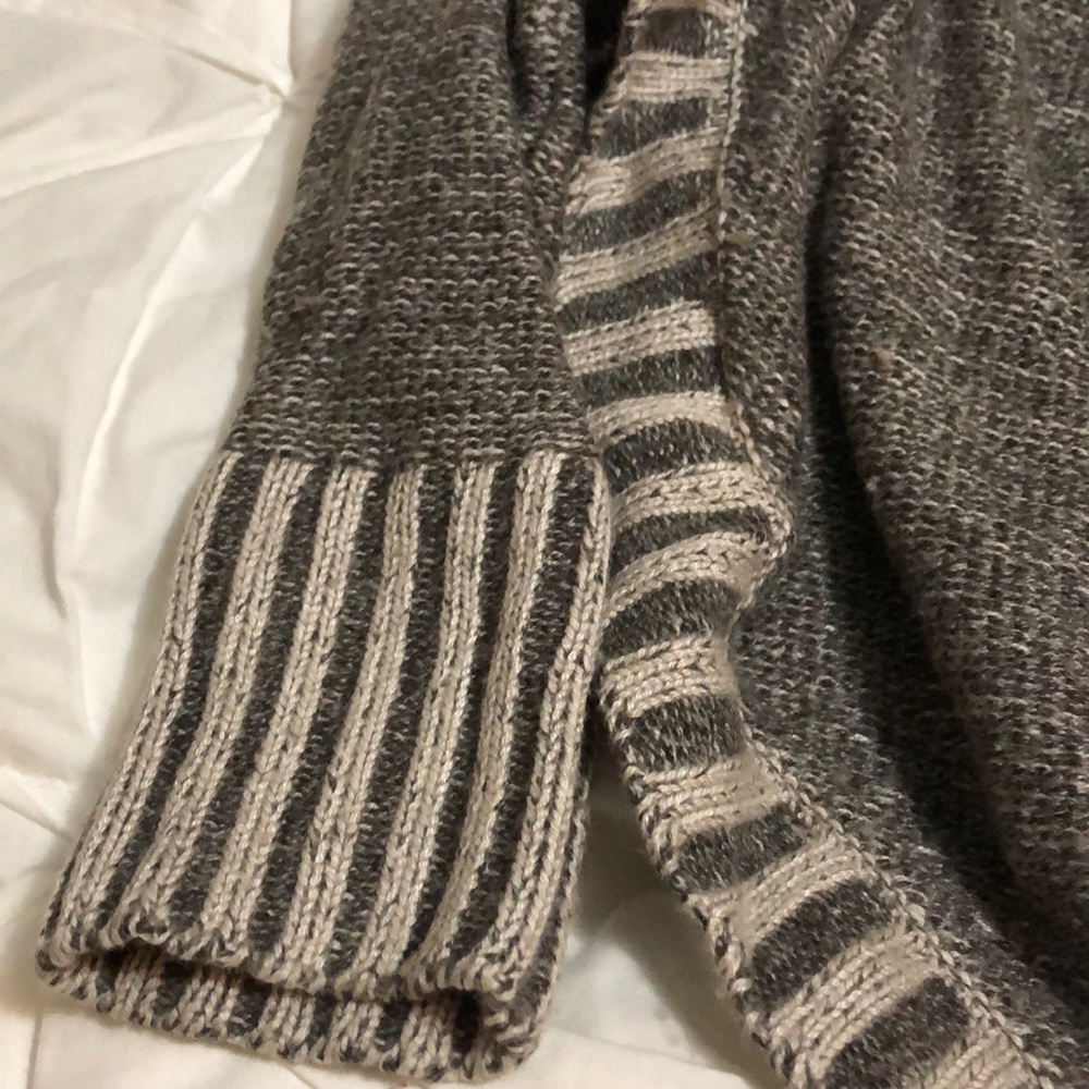 Anthropologie Poncho turtle neck sweater - Picture 2 of 3